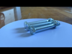 SAE J429 গ্রেড 2 গ্যালভানাইজড হেক্স ক্যাপ স্ক্রু আংশিকভাবে থ্রেডেড